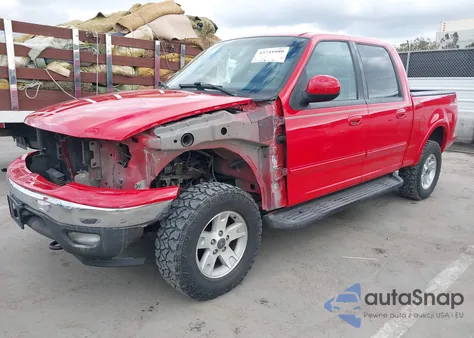 2003 Ford F-150 Lariat/Xlt from USA, damaged, VIN 1FTRW08LX3KC92320